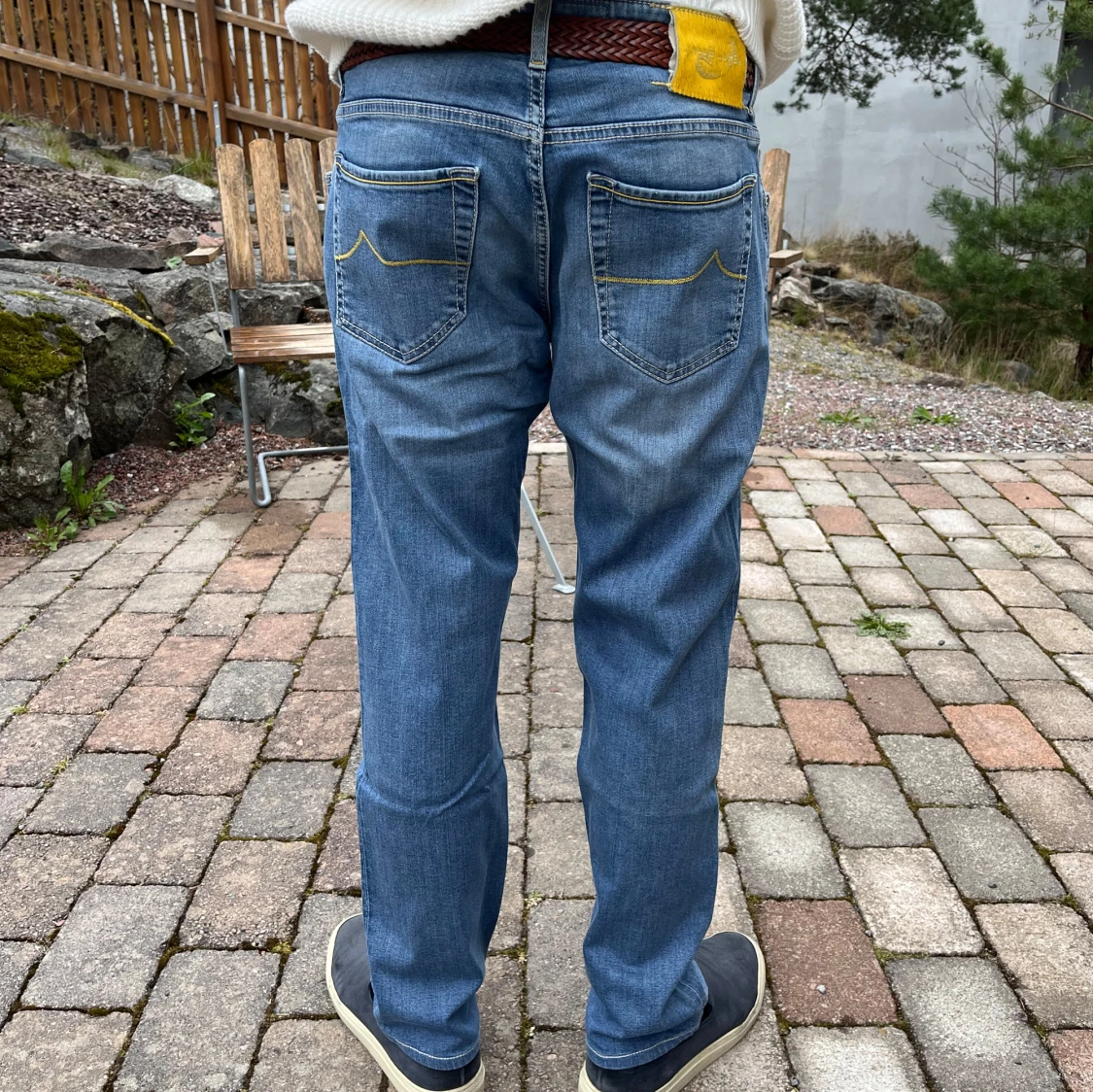 Jacob Cohen - Ljusblå sommarjeans - 2