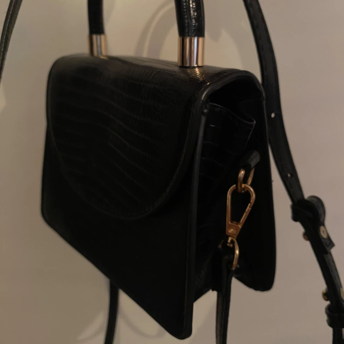 Svart minihandväska  - 1