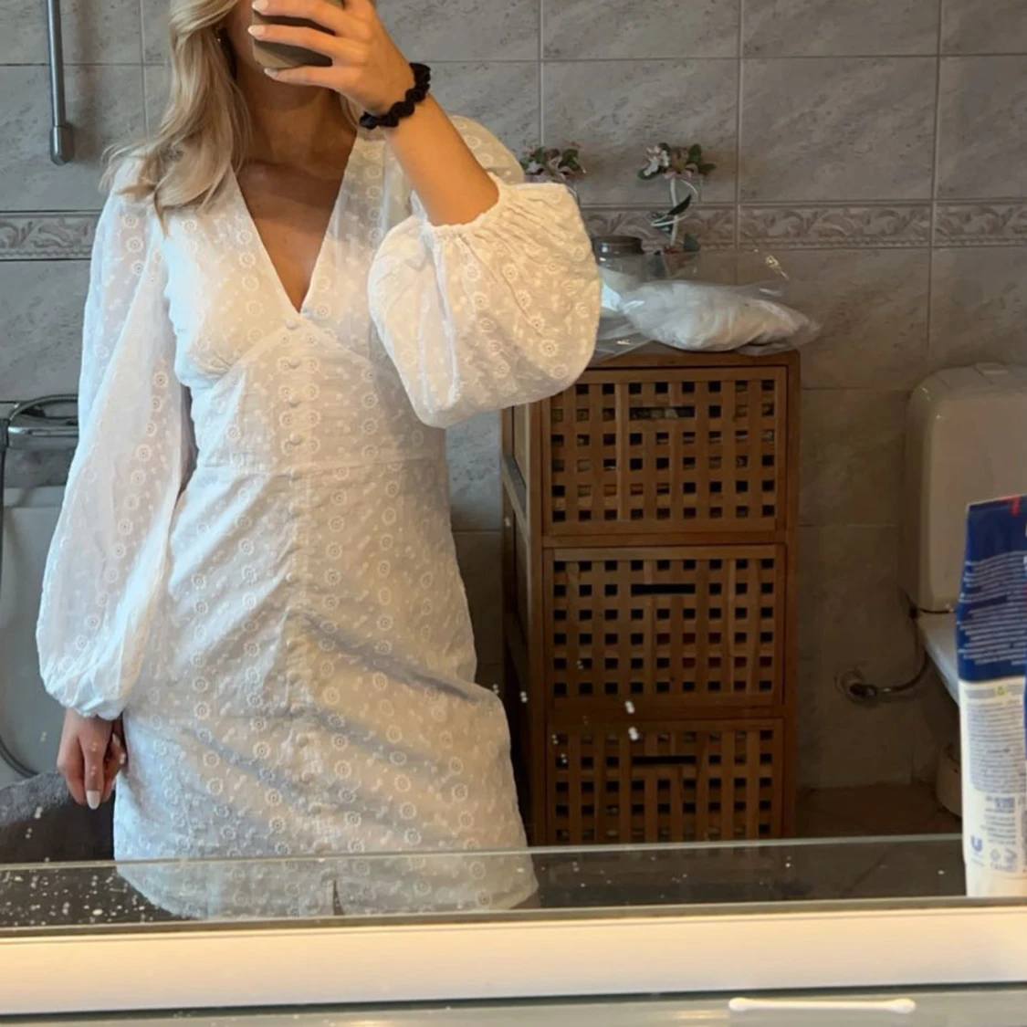 Vit klänning/studentklänning 