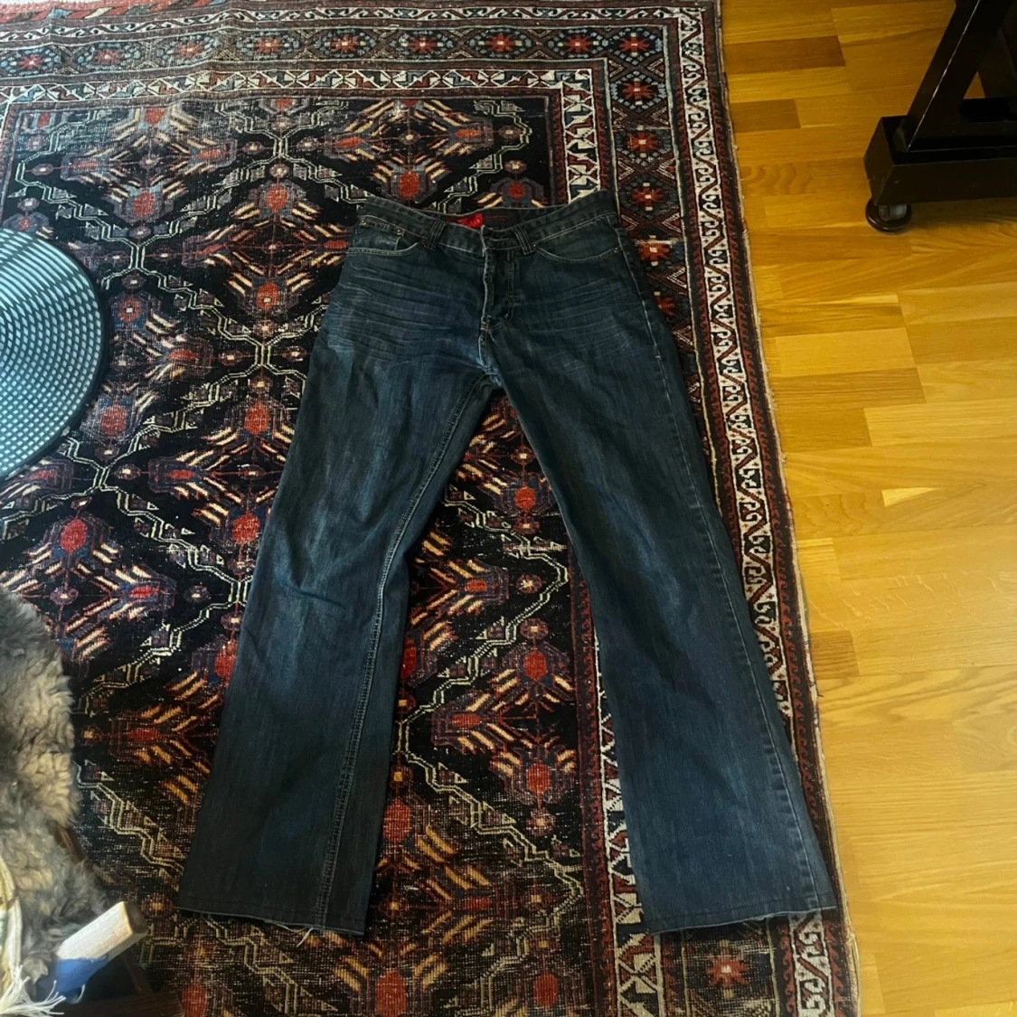 Levi's 507 mörkblå jeans bootcut - 1