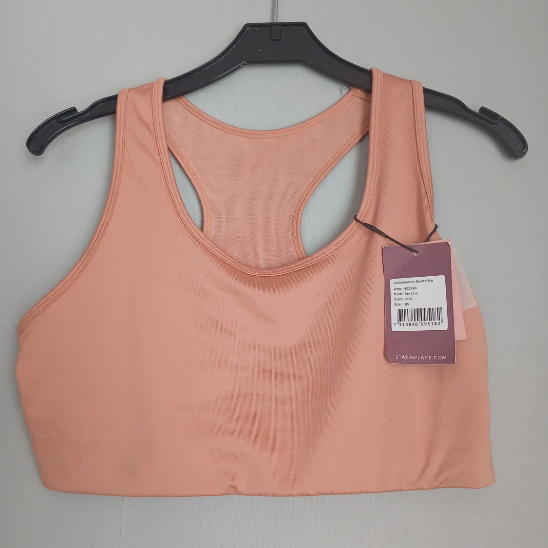 Stay In Place – Compression Sports Bra, stl 85A/B