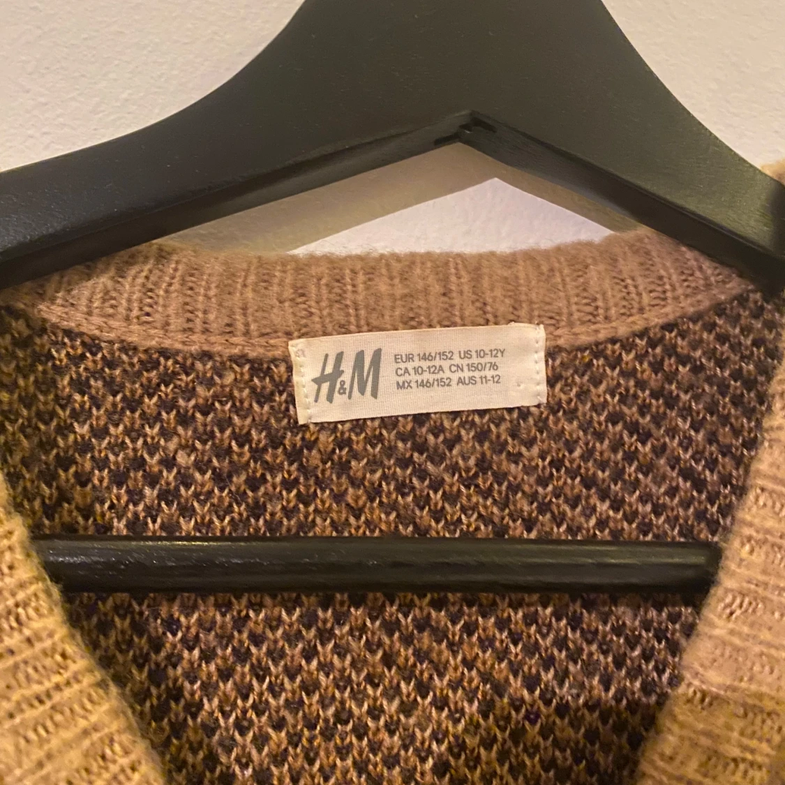 Leopardmönstrad stickad tröja H&M - 2