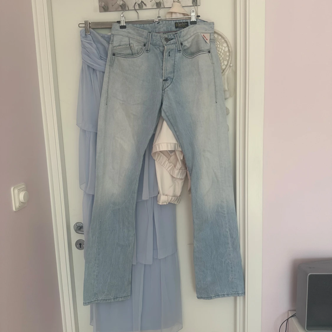 Ljusblå Replay jeans bootcut