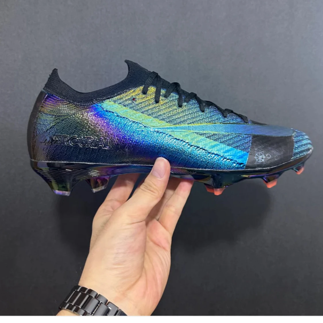 Nike Mercurial fotbollsskor i metallic - 1