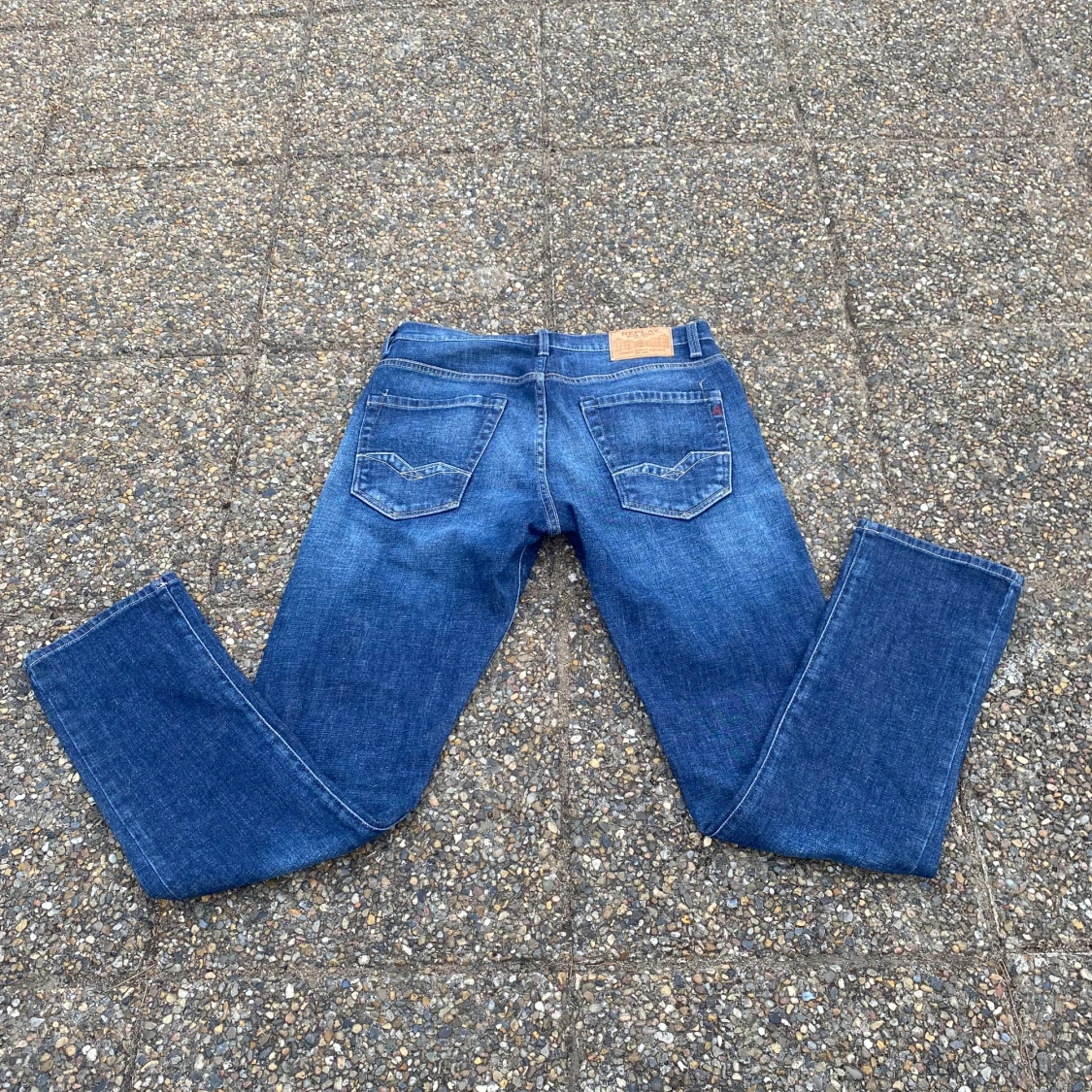 Blå Replay Mini Waitom jeans - 1