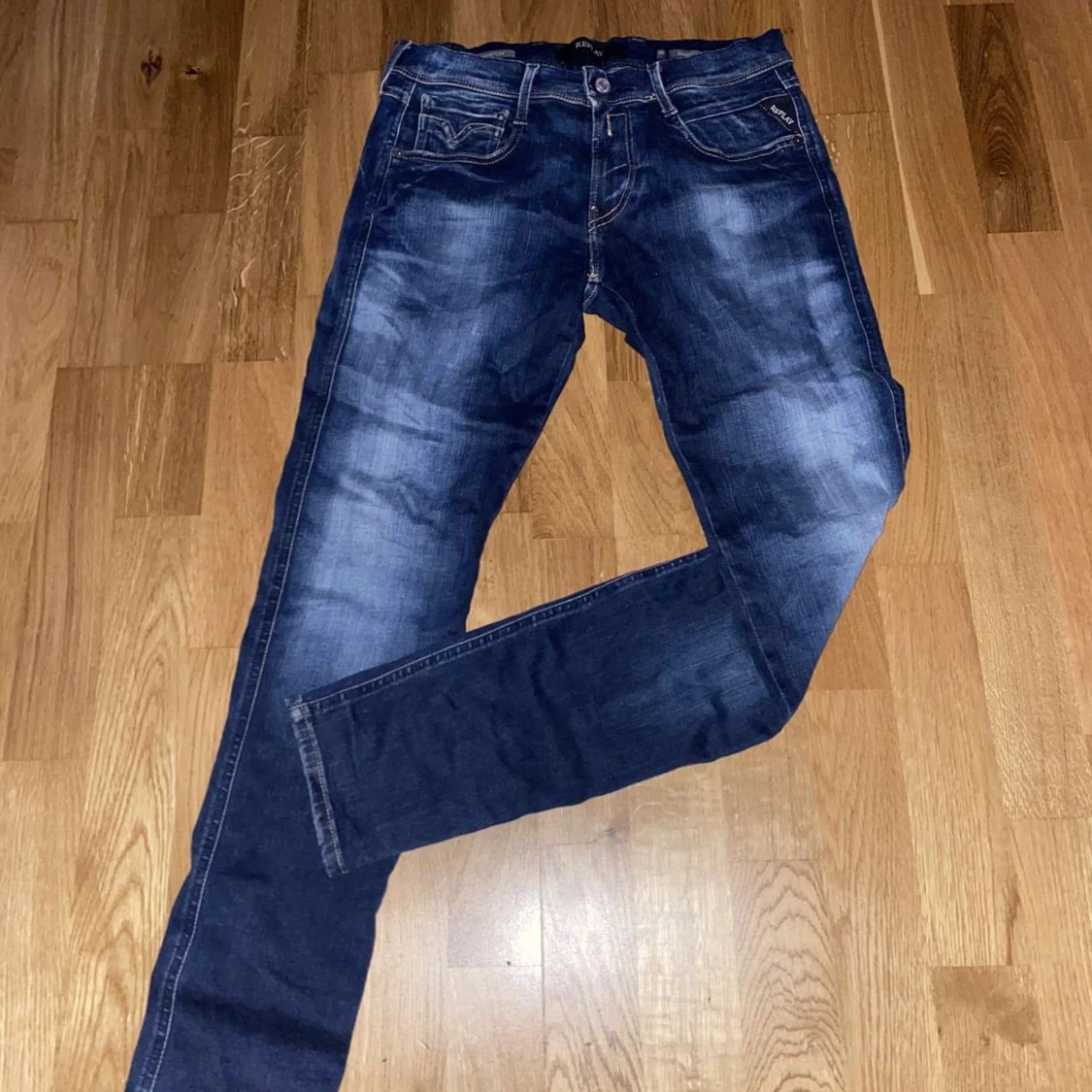 Replay Anbass jeans blå, stl 30 längd 32 