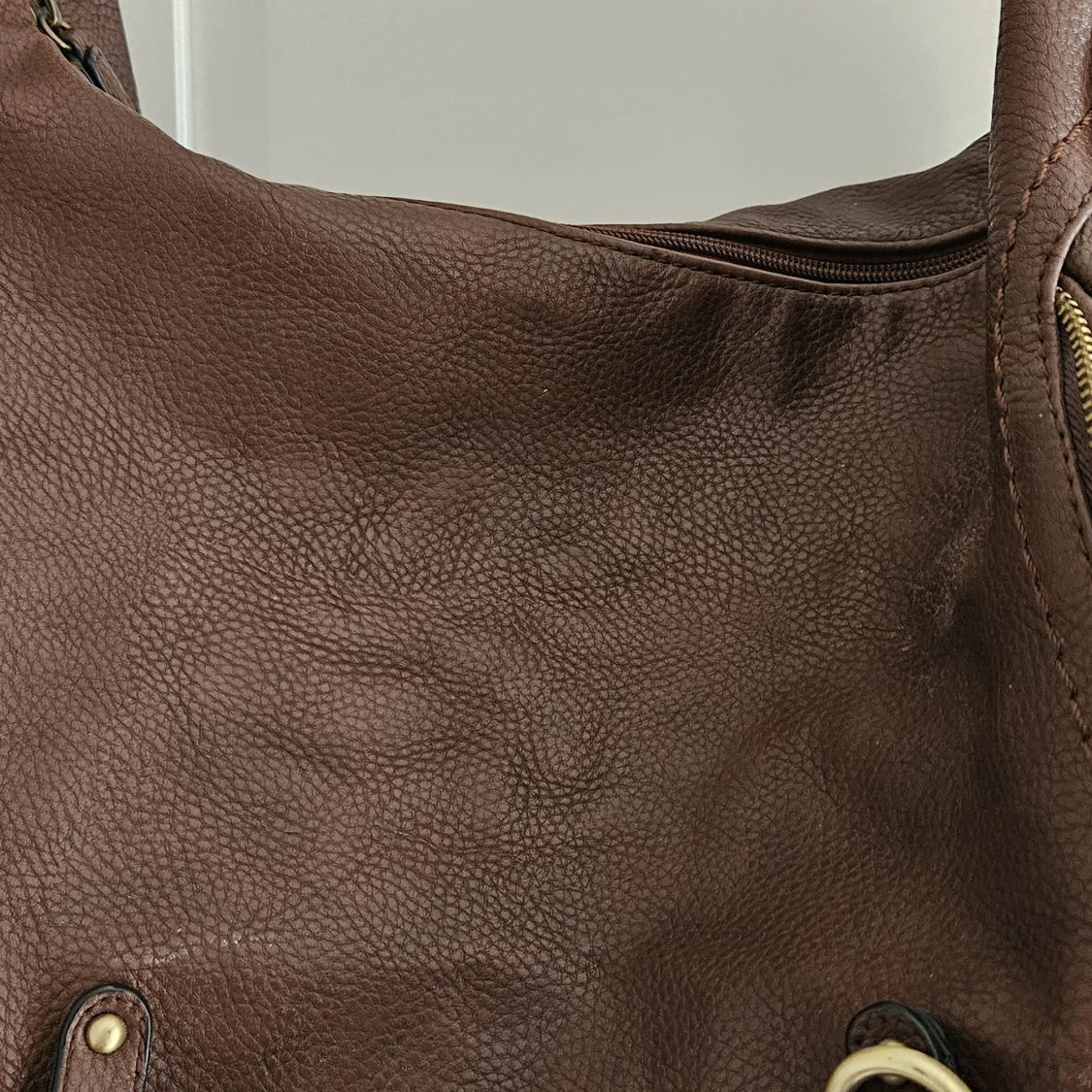 Brun axelväska från David Jones - 1