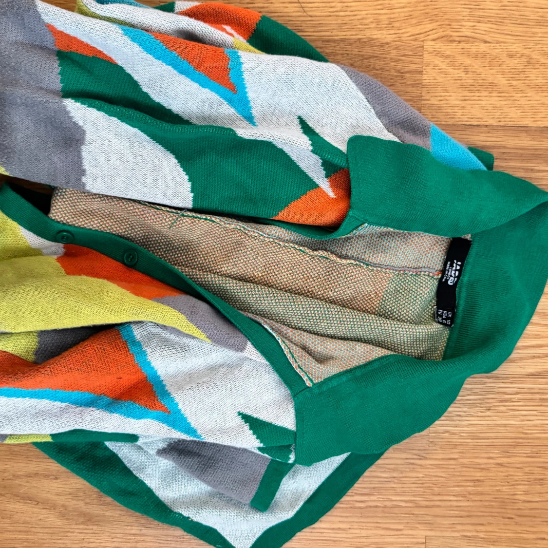 Färgglad stickad jumpsuit  - 3