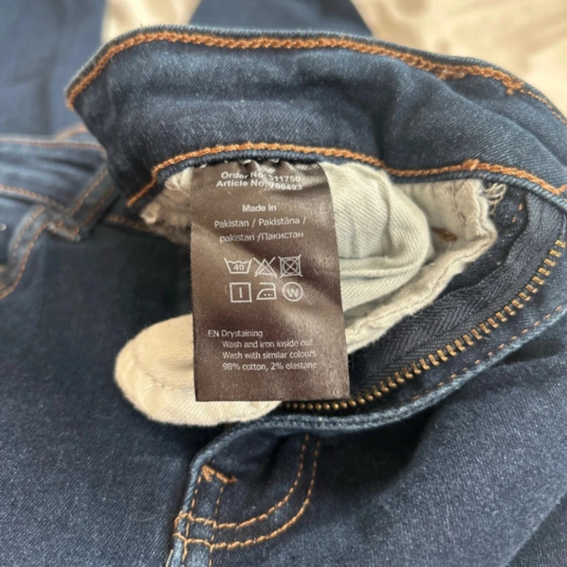 Mörkblå jeans från Happy Holly - 3