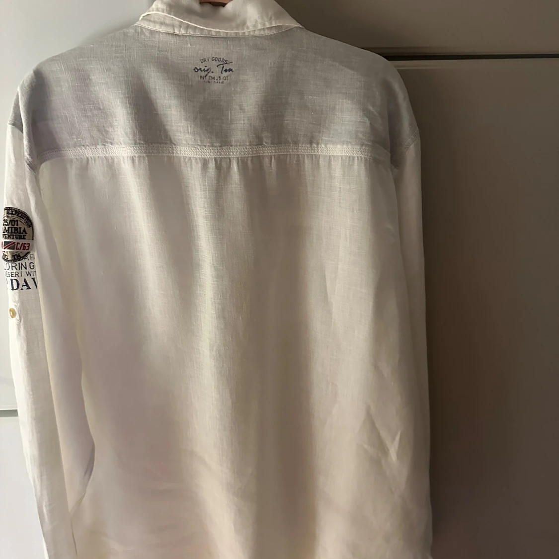 Vit linneskjorta från Camp David - 2