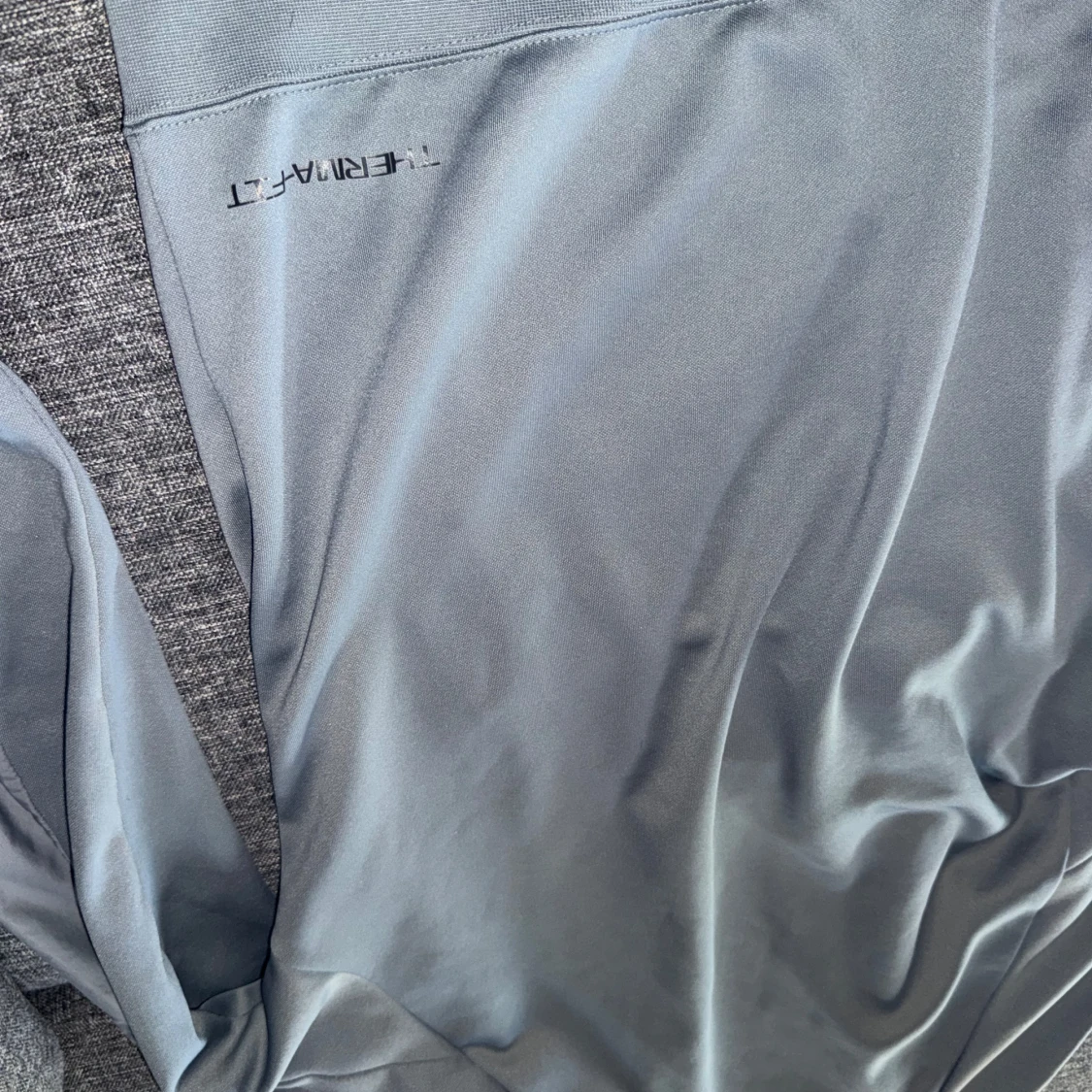 Nike Air Max grå hoodie med half zip - 2