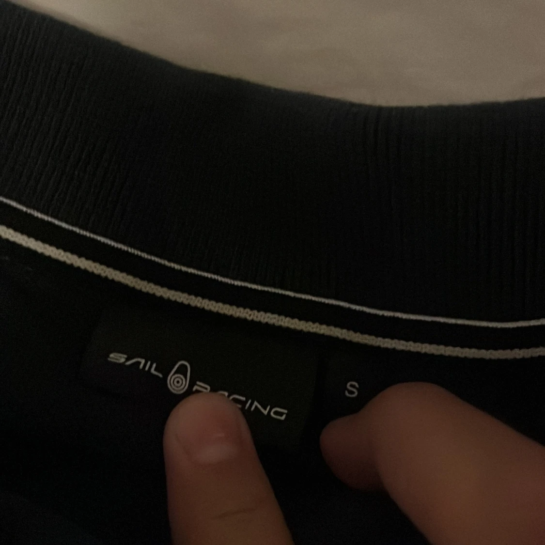 Marinblå pikétröja Sail Racing S - 2