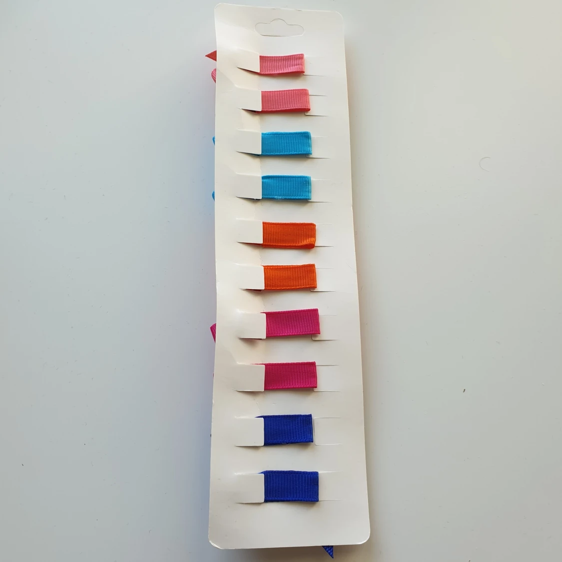 Färgglada hårrosetter i olika nyanser - 1