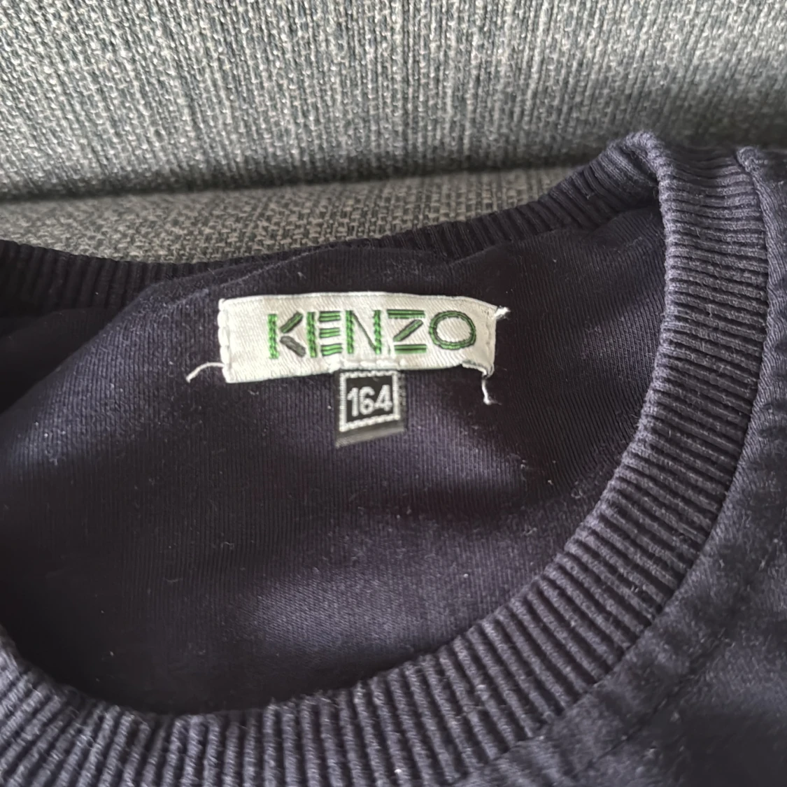 Svart Kenzo sweatshirt med tiger - 1