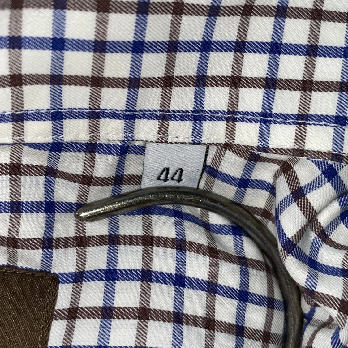 Rutig skjorta från Ströms, stl 44 - 3