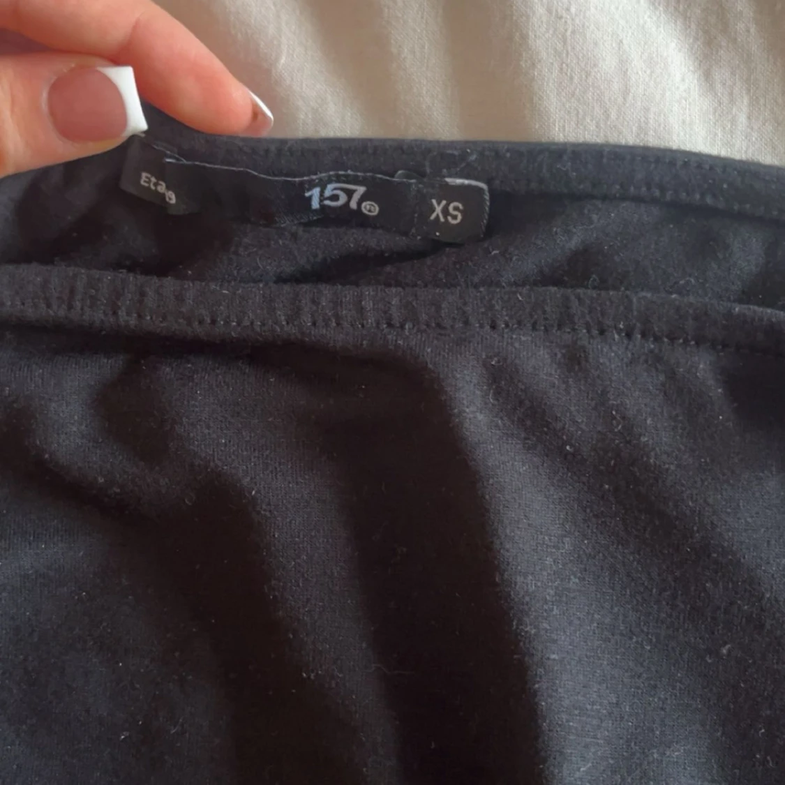 Svart långärmad tröja  - 1