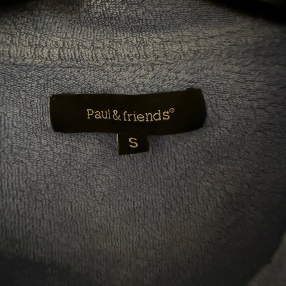 Blå frottétröja från Paul & friends - 1