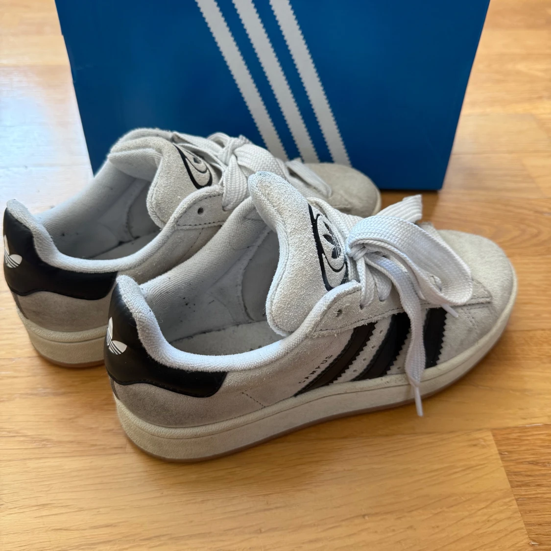 Adidas Campus sneakers i mocka - 1