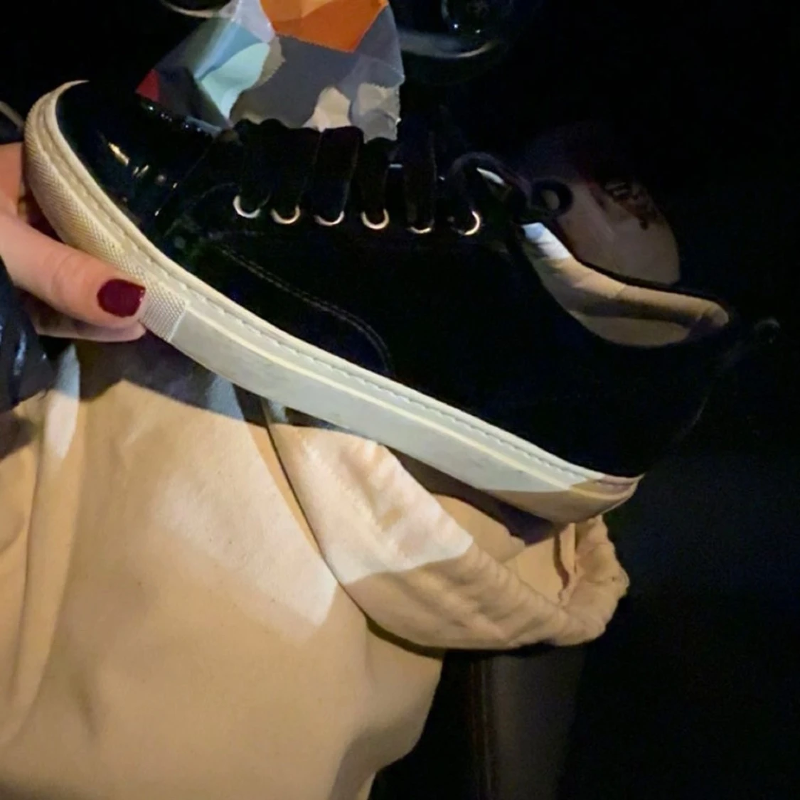 Svarta sneakers från Lanvin - 3