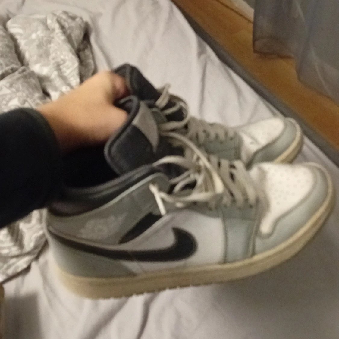 Jordan 1 high grå - 1