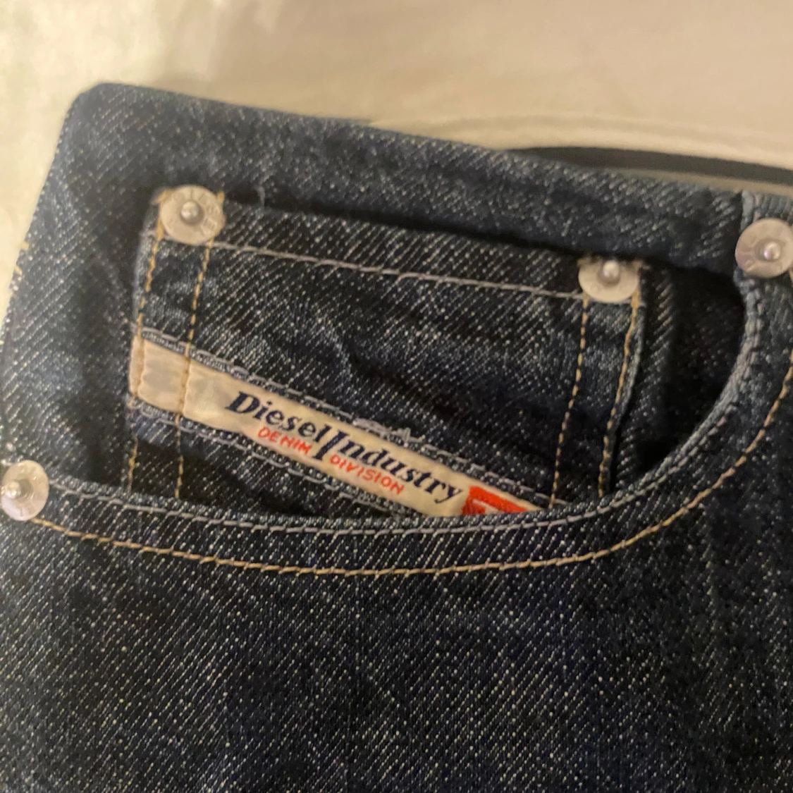 Jeanskjol från Diesel, mörkblå - 1