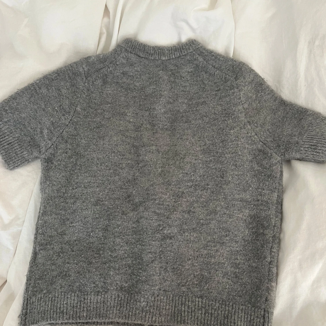 Grå stickad kofta från Zara - 2