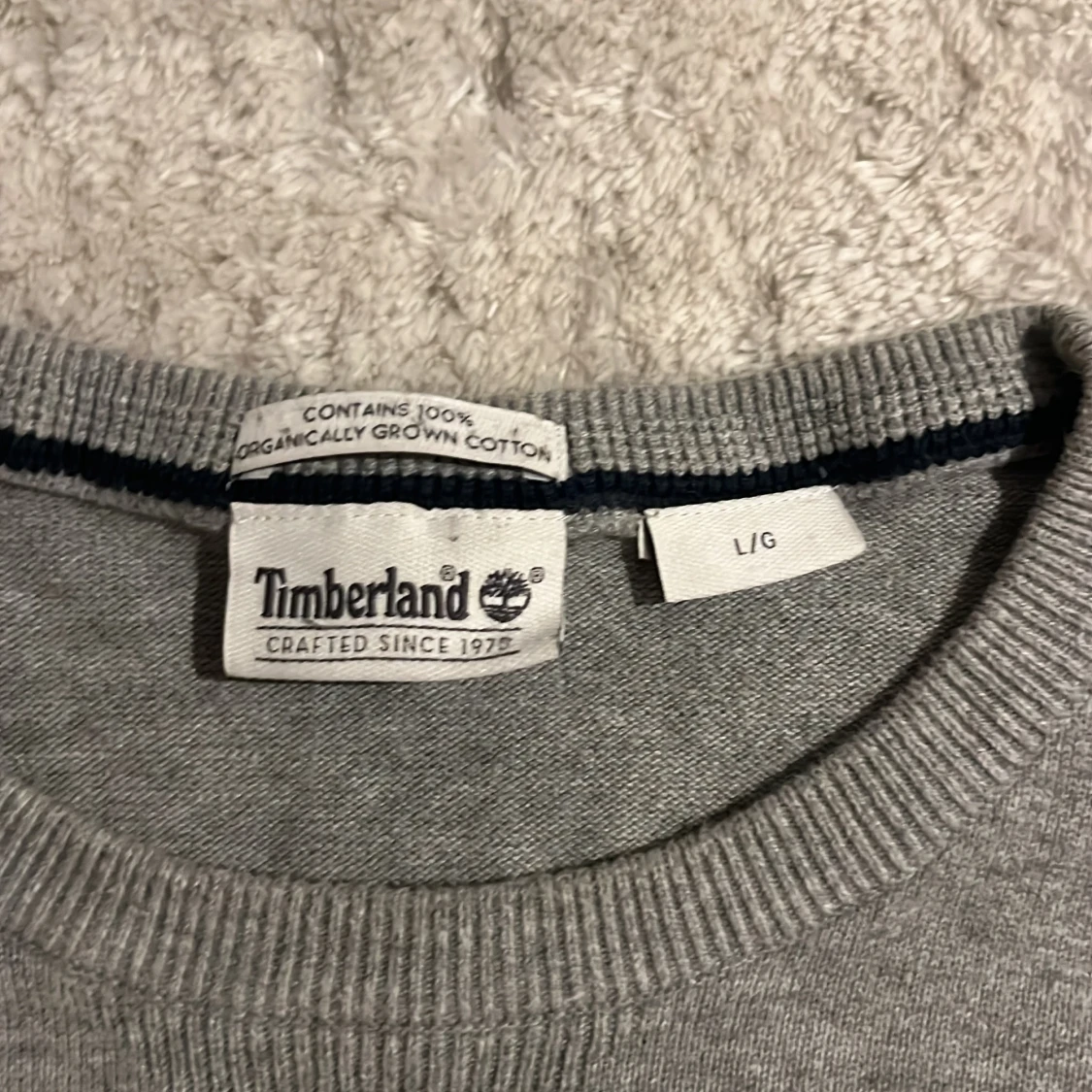 Grå bomullströja från Timberland - 2