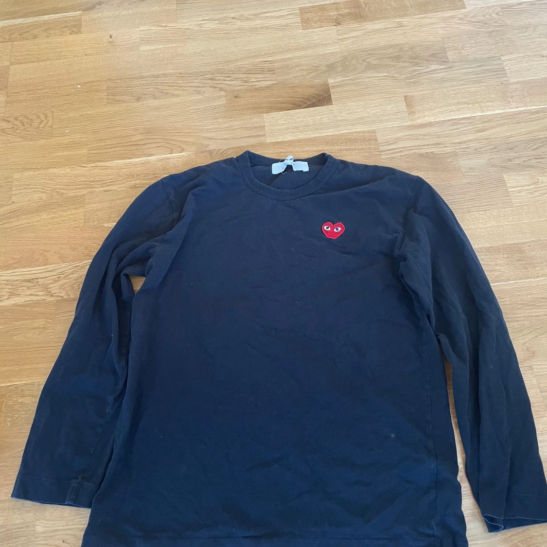 Svart långärmad tröja Comme des Garçons