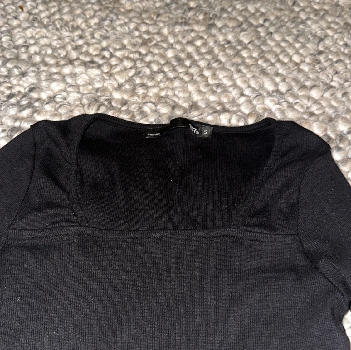 Svart långärmad topp från 157 - 1