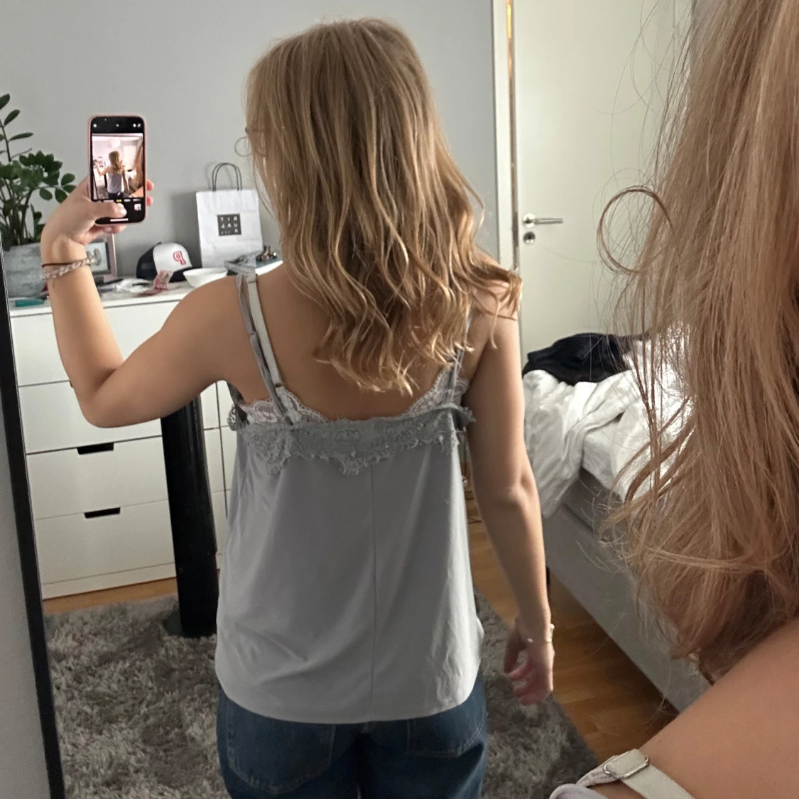 Grå pyjamastopp - 2