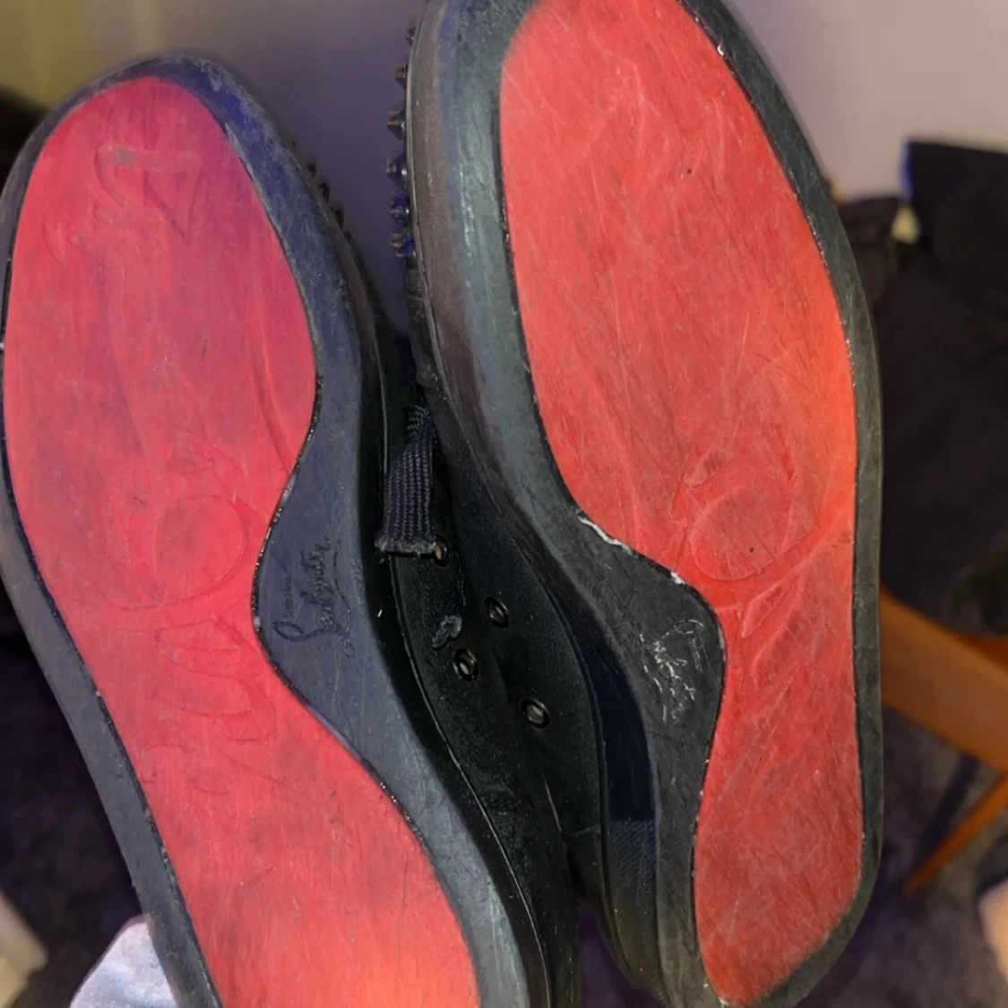 Svarta sneakers med nitar - 3