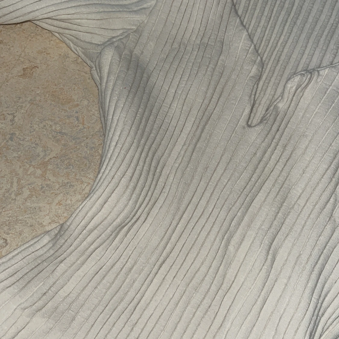 Beige ribbad topp från PAYNA - 4