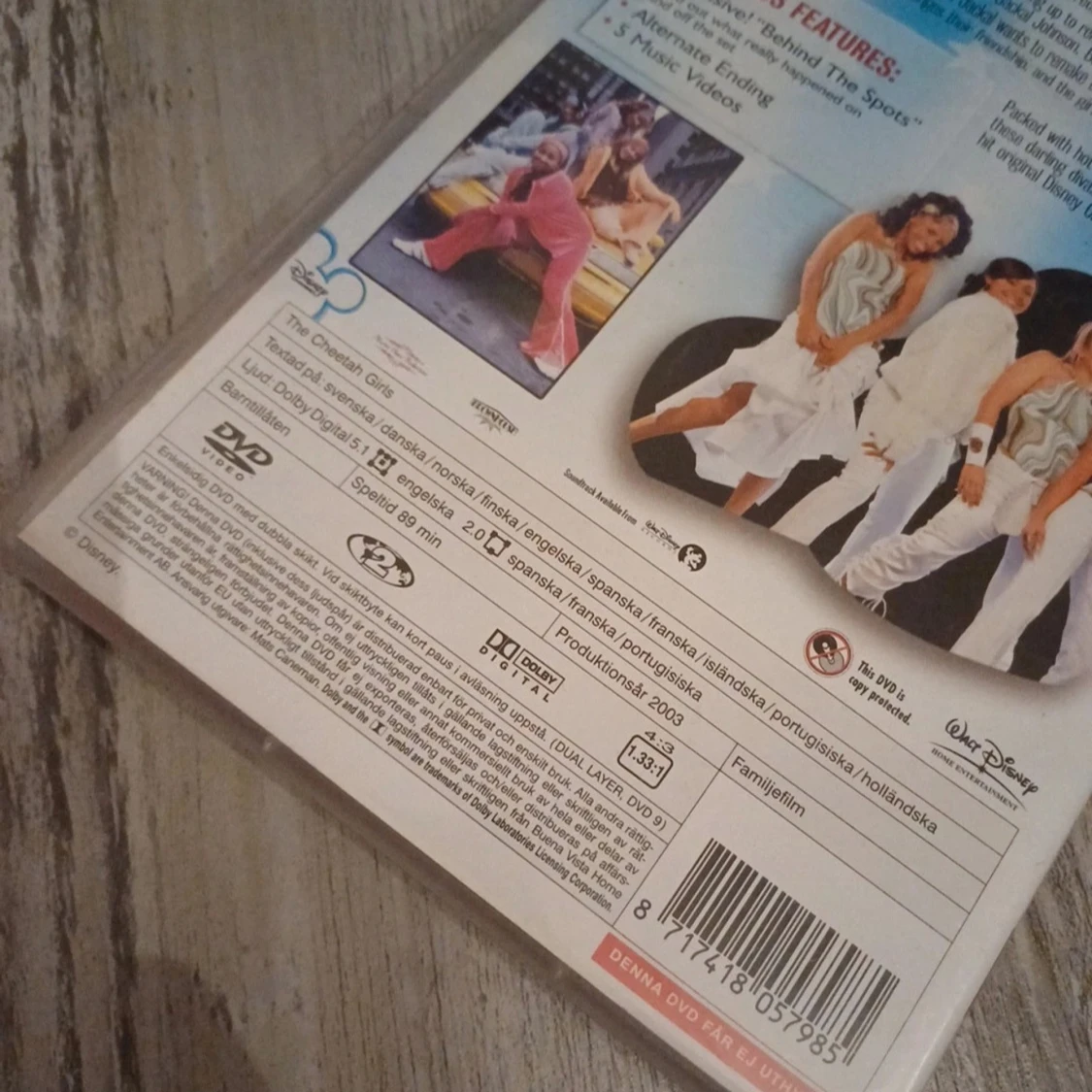 DVD-filmer: The Cheetah Girls och Bring It On: All or Nothing - 1