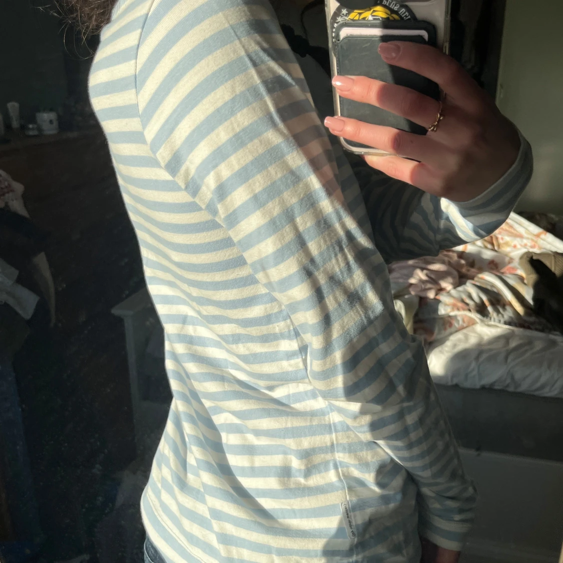 Randig långärmad tröja  - 2