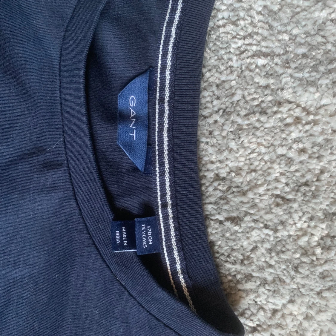 Mörkblå långärmad tröja från GANT - 4