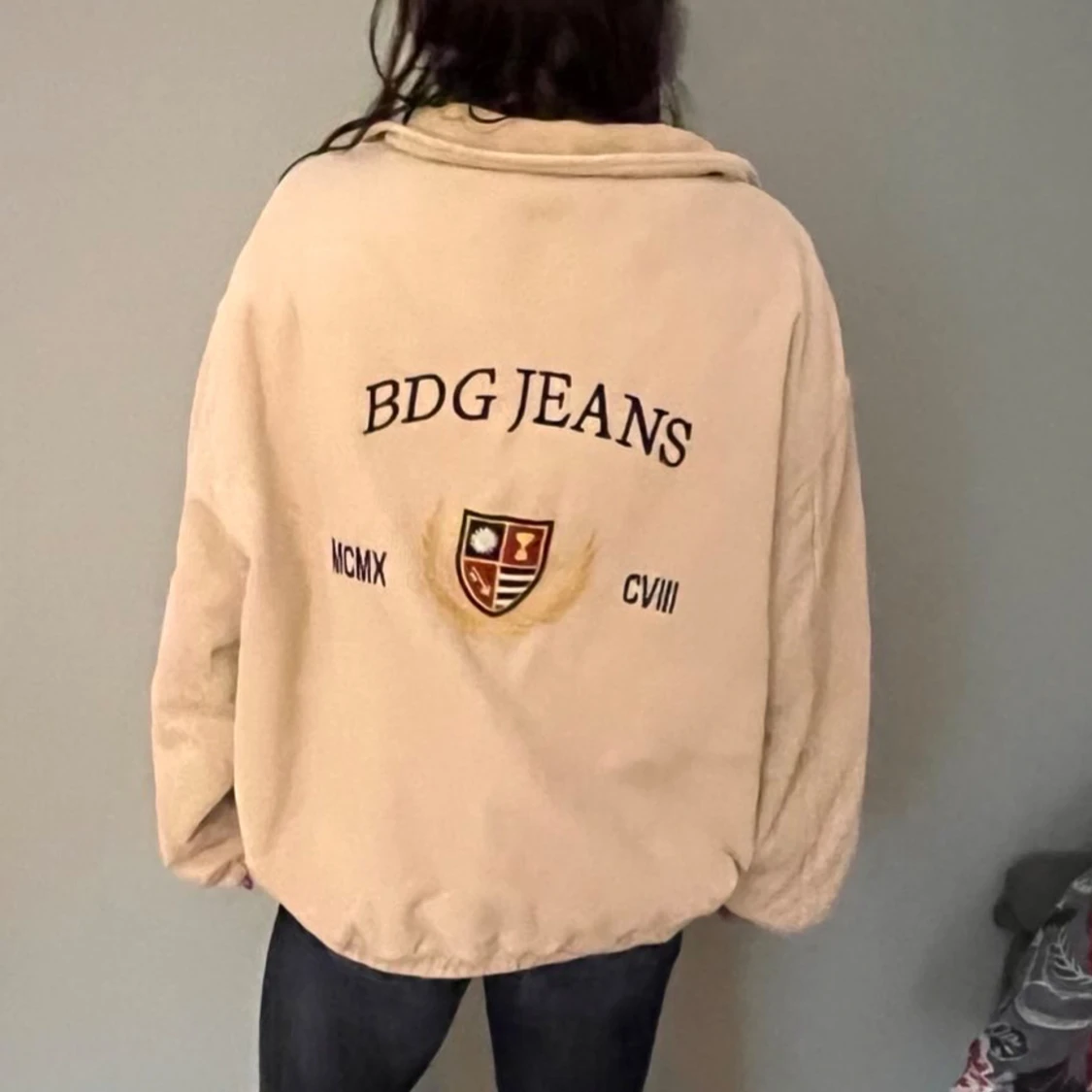 Beige jacka från BDG Jeans 