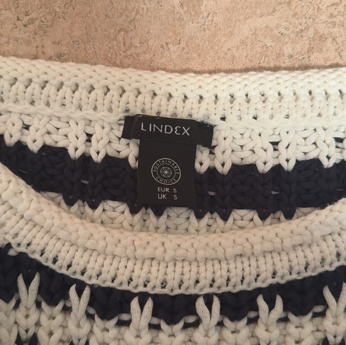 Randig stickad tröja från Lindex - 2