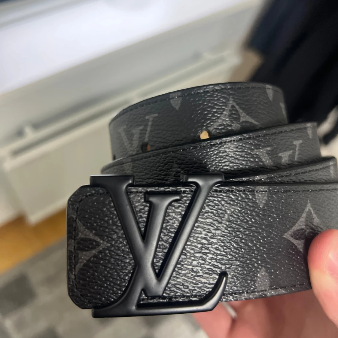 LV bälte svart  - 1