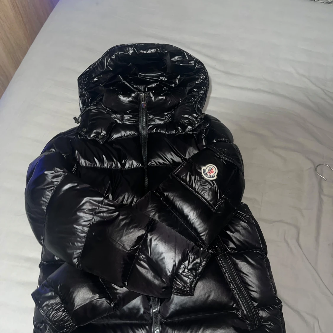 Svart dunjacka från Moncler - 2