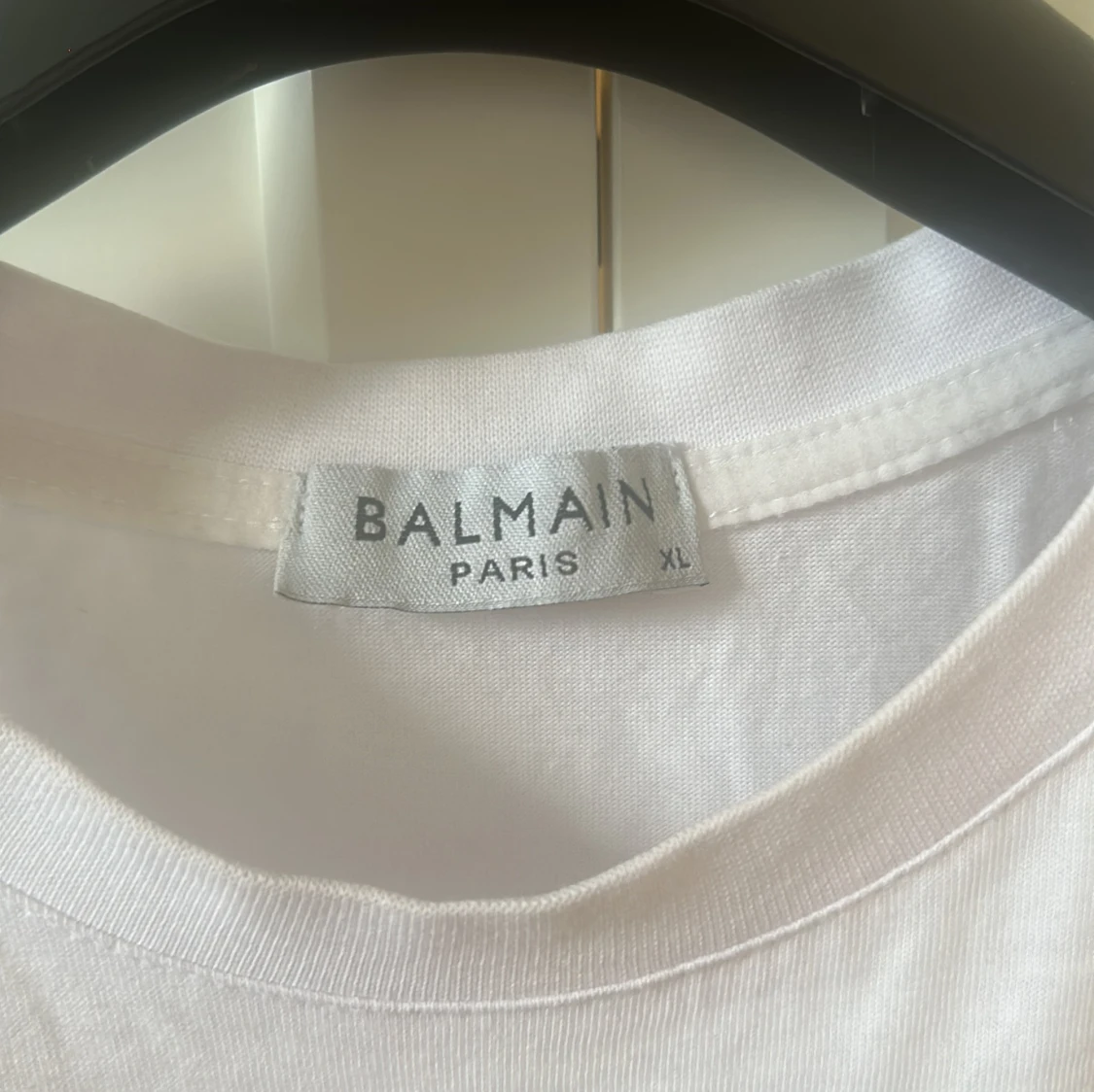 Vit t-shirt från Balmain  - 1