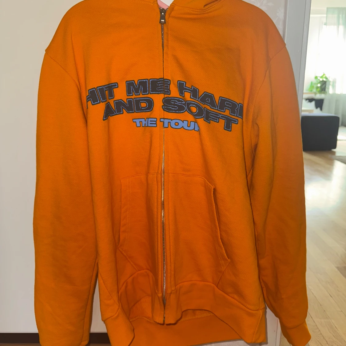 Billie Eilish Zip Hoodie Hit Me Hard And Soft The Tour - 1