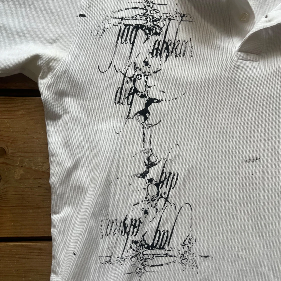 Custom ”Jag älskar dig” Piké - 1