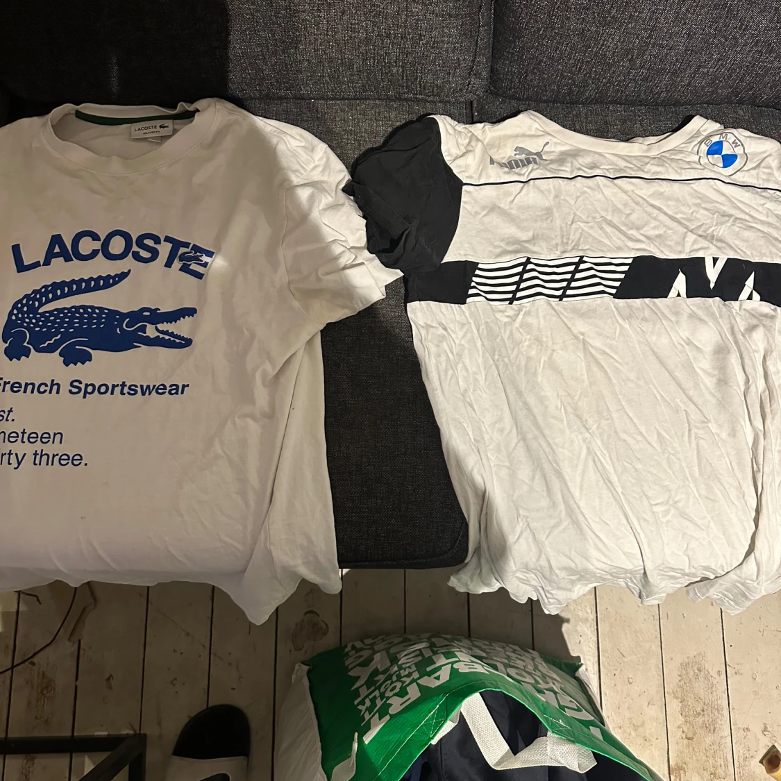 Lacoste och puma t shirt
