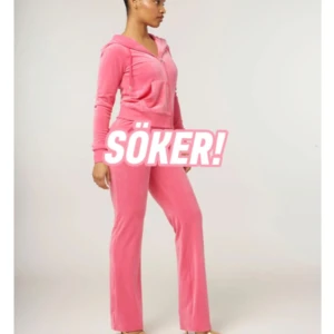 SÖKER JUICY COUTURE SET! 🩷🩷 - SÖKER detta rosa Juicy Couture set i färgen ”HOT PINK” i storlek S i byxor och M i tröja och ska helst vara i nyskick eller i mycket bra skick (utan tecken på användning)! Nypris 2500kr!🩷🩷
