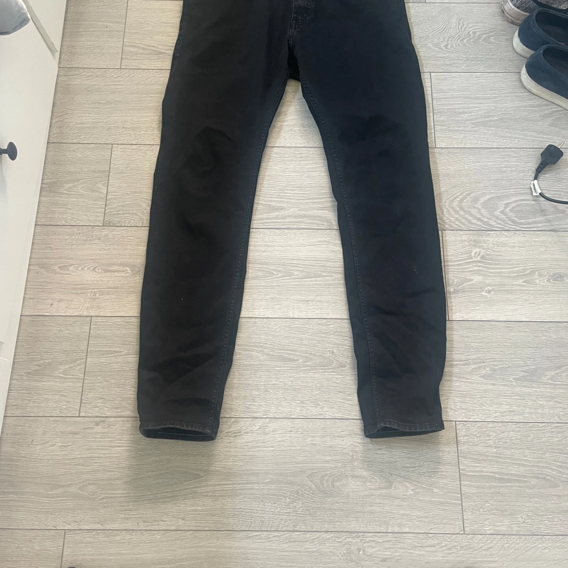 Svarta slim fit jeans från BOSS