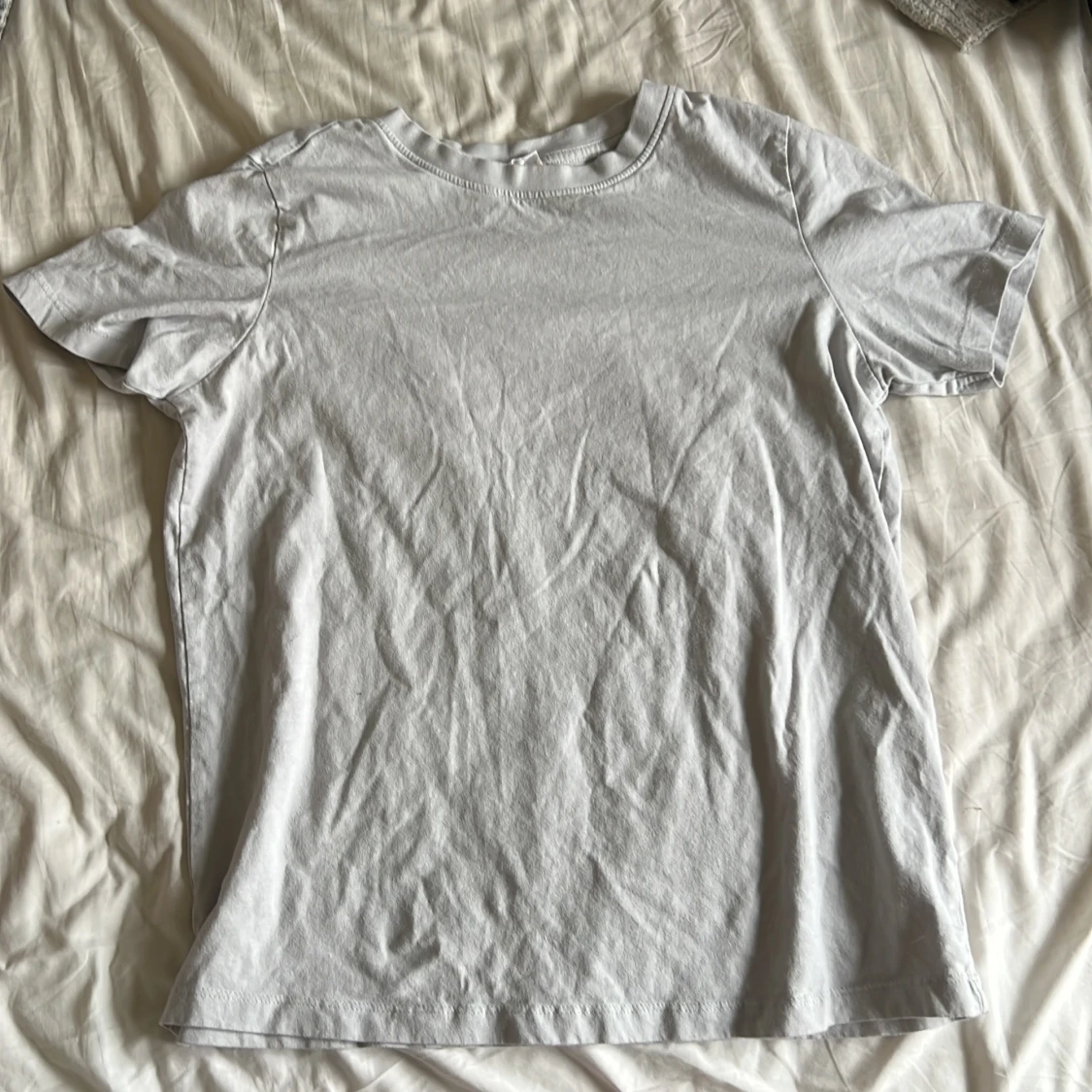 Röd långärmad & grå t-shirt, M - 1