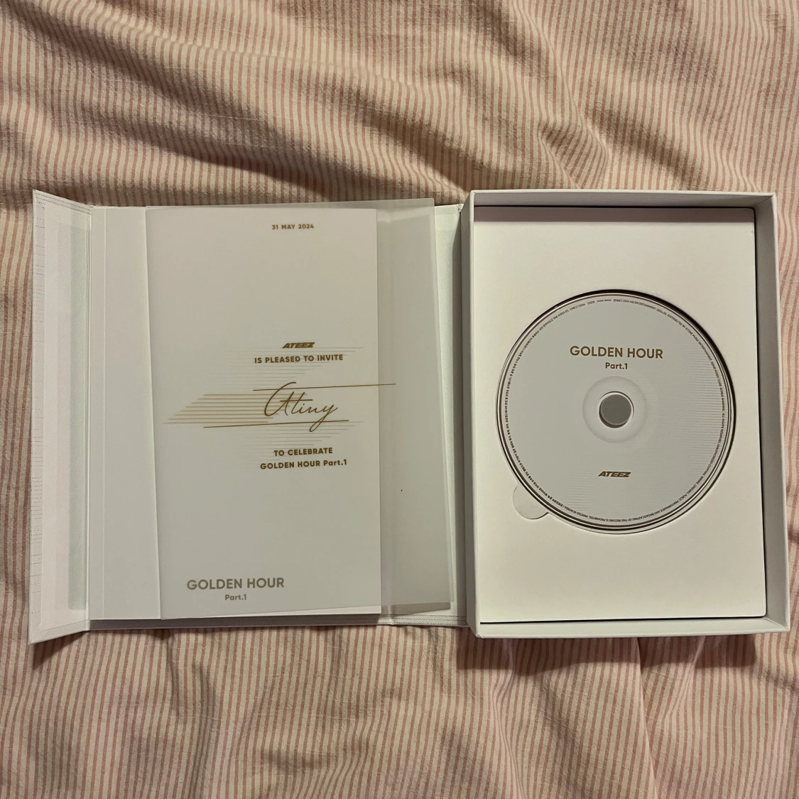 Ateez golden hour part 1 Diary ver - 1