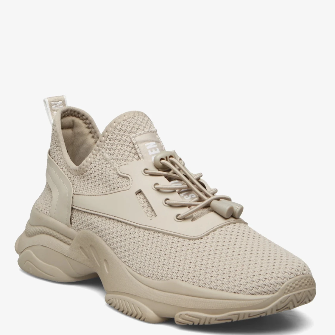 Beige steve madden sneakers oandvänd