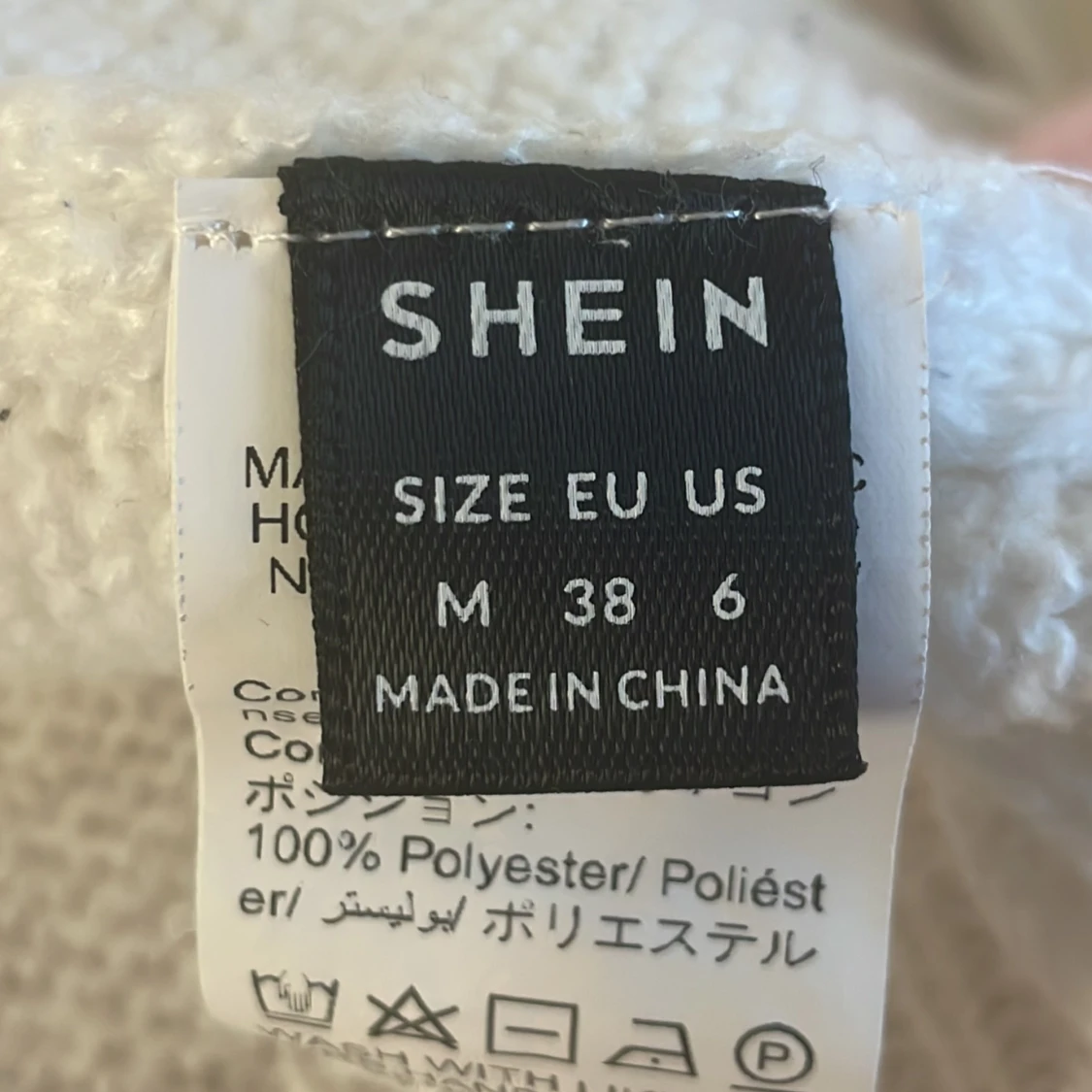 Vit kofta med knyt från SHEIN - 3