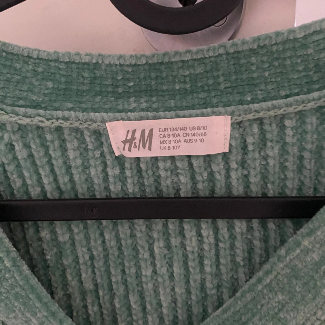 Grön stickad cardigan från H&M - 2